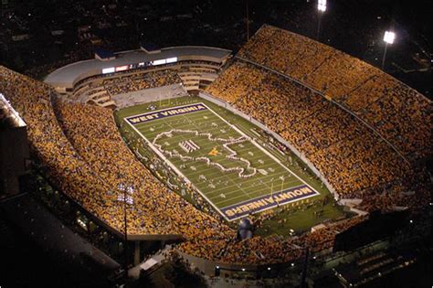 The History Behind West Virginia’s Best Stadium Visual - The Gold Rush ...