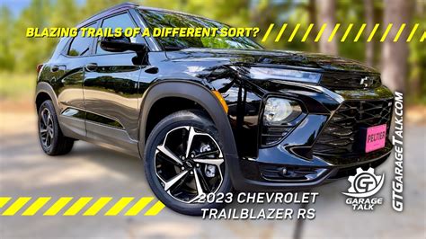 2023 Chevrolet Trailblazer RS: Blazing Trails of a Different Sort - YouTube