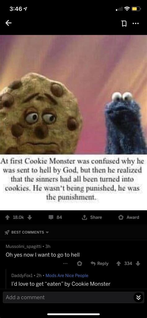 Cursed_Cookie_monster : cursedcomments