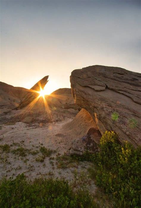 Nebraska of all places... Toadstool Geological Park is a "badland" formation landscape located ...