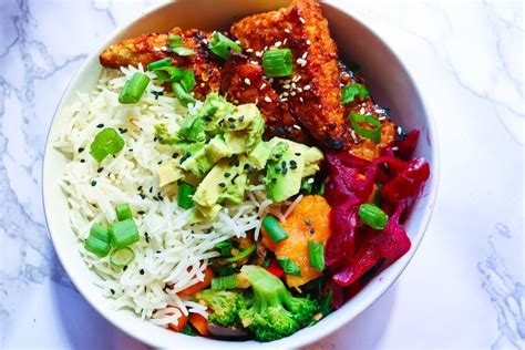 Vegan Korean Inspired BBQ Bowl - The Balanced Blend