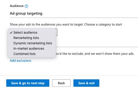 How to Create a Bing Ads Audience Campaign