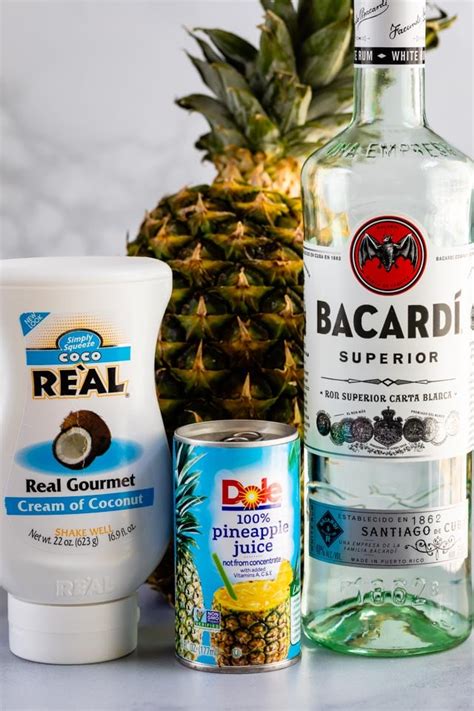 Easy Piña Colada Recipe (3 ingredients) - Crazy for Crust