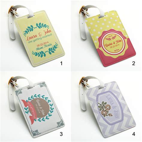 Personalized custom made welcome Luggage Tag, Bag Tag, Travel Tag, Wedding tag, Custom Name ...