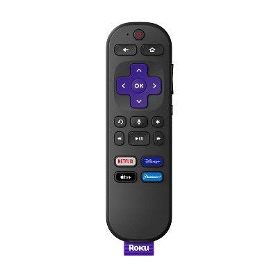 Roku Voice Remote (Official) for Roku Players, Roku Audio, and Roku TV ...