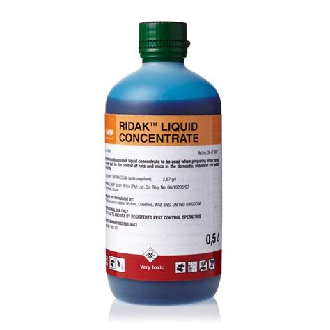 Ridak Liquid Concentrate | Coopers ES - Professional Pest Control Products