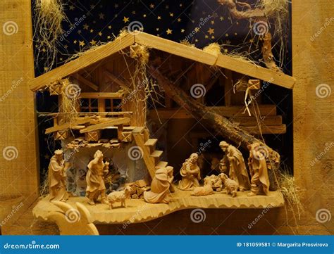 Cave of Christmas. the Holy Nativity Scene is the Birthplace of Jesus ...