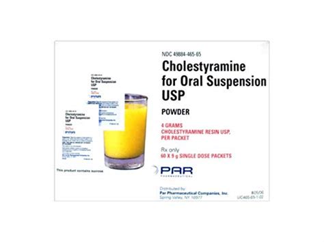 Cholestyramine