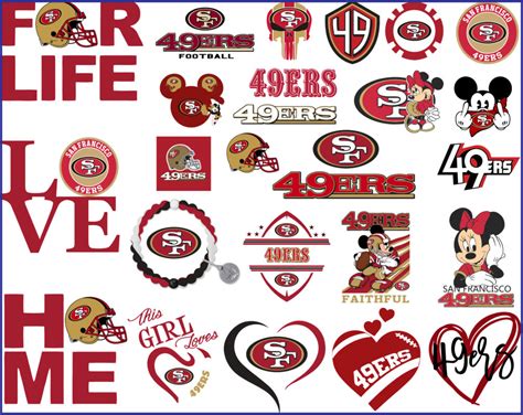 San Francisco 49ers Svg Cut Files Vector Svg Format - vrogue.co