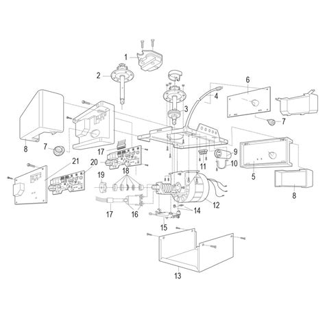 Liftmaster Garage Door Opener Parts Diagram | Reviewmotors.co