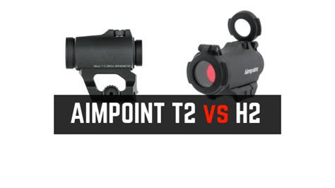 Aimpoint Micro T2 VS H2 - Same Rugged Optic, But Only 1 Thing Different