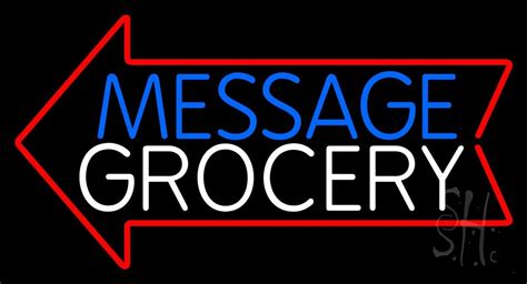 Custom Grocery LED Neon Sign - Custom LED Neon Signs - Everything Neon