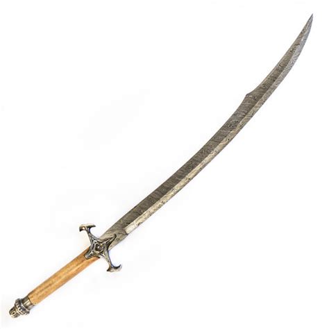 Arabian Scimitar Sword- High Carbon Damascus Steel -41" - Battling Blades