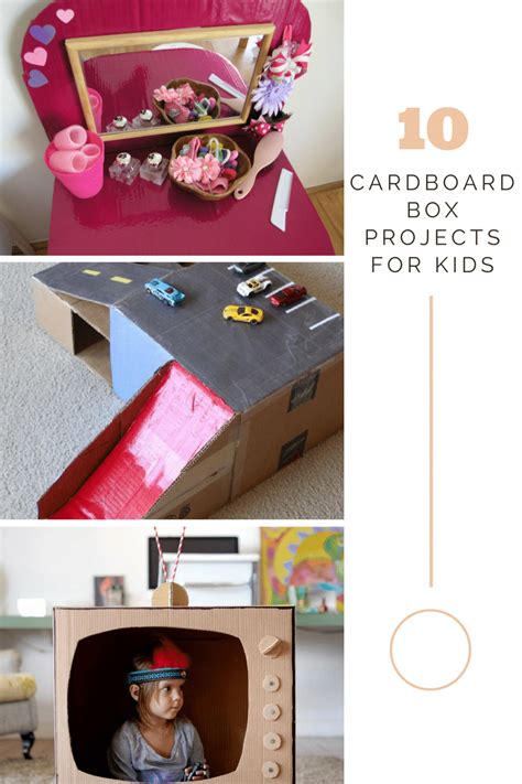 10 Fun Cardboard Box Projects For Kids