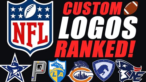 Custom NFL Logos Ranked! (Designs by Jason R) - YouTube