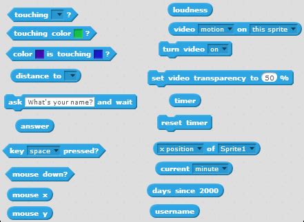 Adventure 4: Using Sensing Blocks - Adventures in Coding [Book]