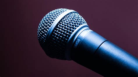 Black Dynamic Microphone · Free Stock Photo