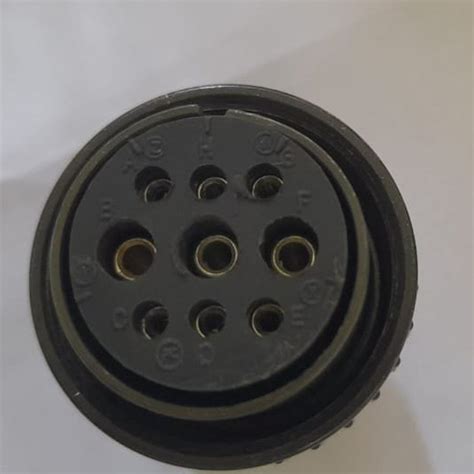 9 Pin Female Circular Connector, For Audio & Video, 50A at Rs 330/piece in Pune