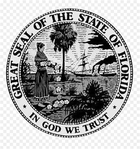 State Of Florida Seal Png, Transparent Png - vhv