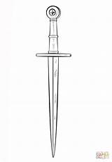 Dagger coloring page  Free Printable Coloring Pages sketch template