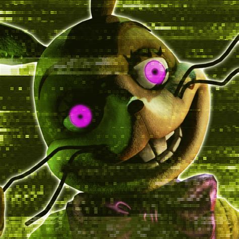 FNaF PFP (Glitchtrap) by HumbleMorgana on DeviantArt