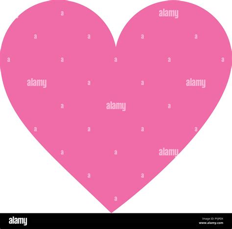 love heart on white background Stock Vector Image & Art - Alamy