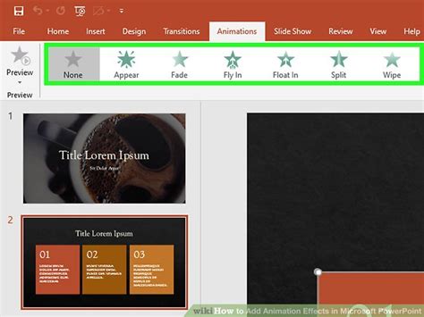 3 Ways to Add Animation Effects in Microsoft PowerPoint - wikiHow