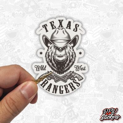 Texas Rangers Stickers - DFW Stickers