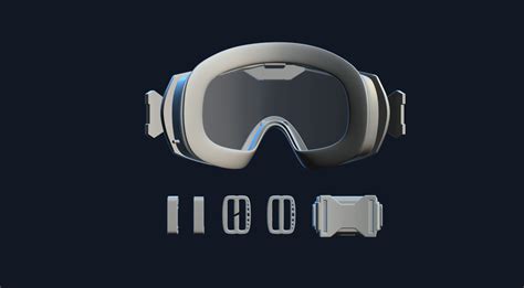 ArtStation - Military goggles - tactical military equipment - military ...