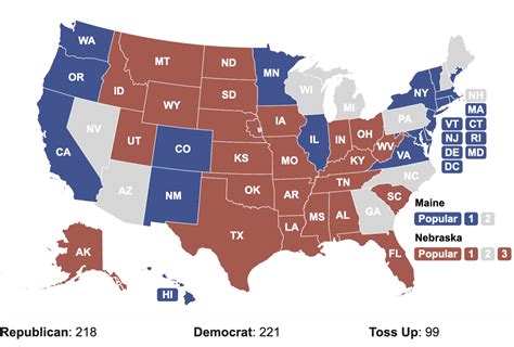 2024 Electoral Vote Map – The Gilmer Mirror