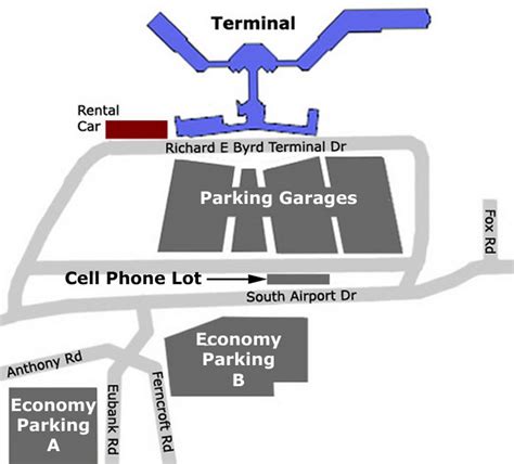 Airport Parking Map - richmond-airport-parking-map.jpg