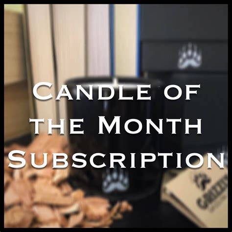 Candle of the Month Subscription Club - Etsy