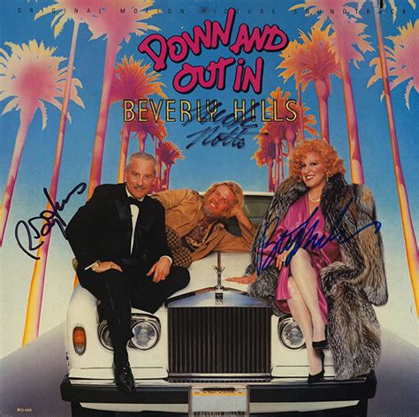 Down And Out In Beverly Hills Cast Signed Movie Soundtrack Album – Artist signed collectibles ...