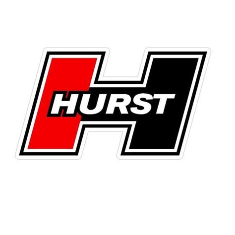 Hurst Shifters Red Black Vintage Drag Racing window sticker decal street Rat Rod | Hurst shifter ...