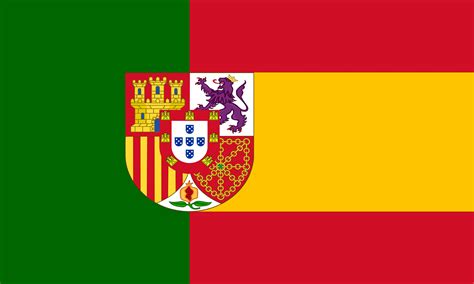 Flag of the Iberian Union from The New Order, an HoI4 mod. : r/vexillology