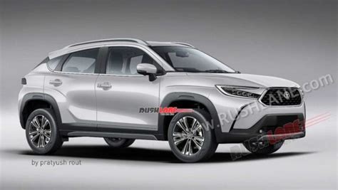 New Toyota Taisor SUV Render - Based On Maruti Fronx