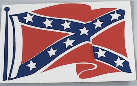 Rebel Flag Sticker – American Heritage Store