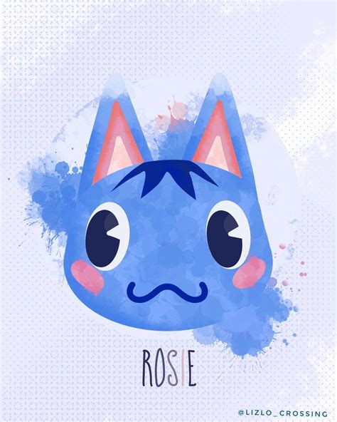 AcnhRosie / Rosie cat villager animal crossing / Acnh fanart Rosie ...