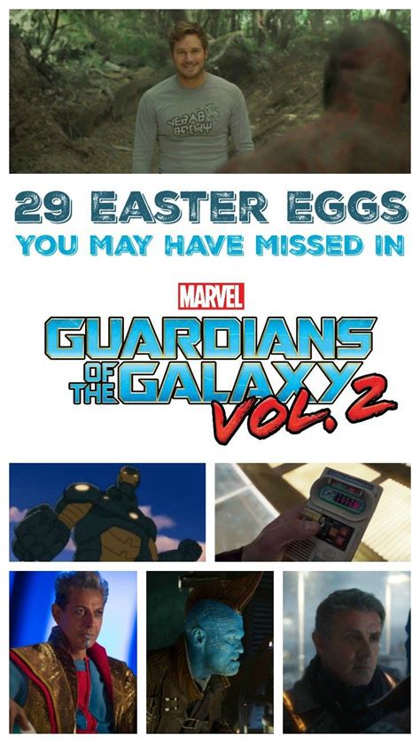 Uncover Hidden Gems: 29 Easter Eggs in Guardians of the Galaxy Vol. 2