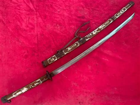 COLLECTIBLE WWII JAPANESE Military Samurai Katana/Top Long Sword ...