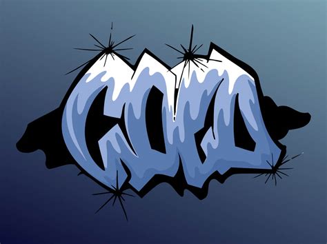 Cold Graffiti Piece Vector Art & Graphics | freevector.com