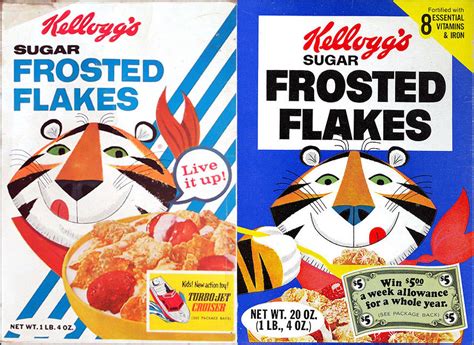 Design Evolution: Vintage Cereal Boxes – The Man in the Gray Flannel Suit