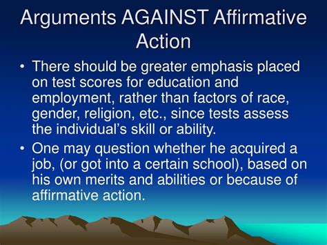 Questions For Affirmative Action Debate - DEBATE JKW