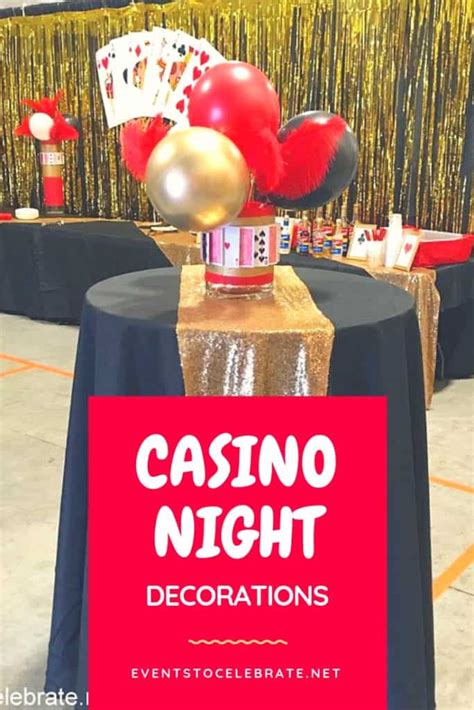 Casino Night Decorations - Party Ideas for Real People