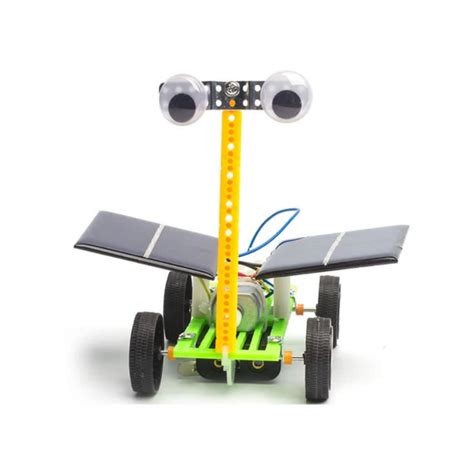 This kit includes all the parts necessary to build one solar-powered car. Perfect for a young ...