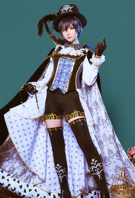 100 Sleeping Princes & the Kingdom of Dreams Black Butler Ciel Phantomhive Cosplay Costume