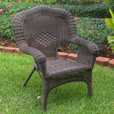 International Caravan Monaco All-Weather Wicker Deep Seated Lounge Chair - Set of 2 - Walmart.com