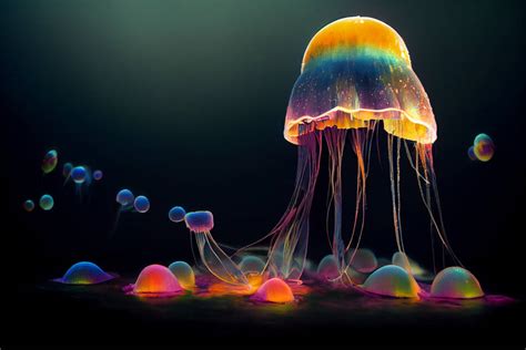 Rainbow Jellyfish by Sekiro on DeviantArt