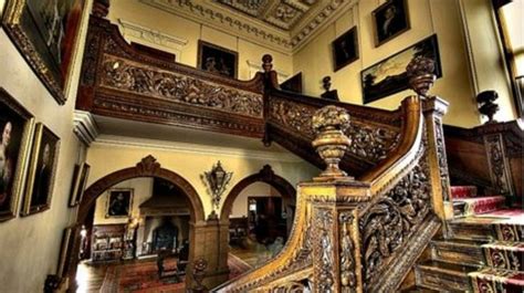 Dunster Castle stairway | Castle, Castles interior, Castles in ireland