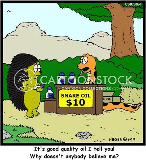 Snake Oils Cartoons and Comics - funny pictures from CartoonStock